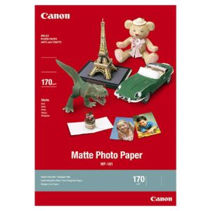 Fotopapier Canon Matte MP-101, A4, 170 g, atramentová tlač, 50 hárkov