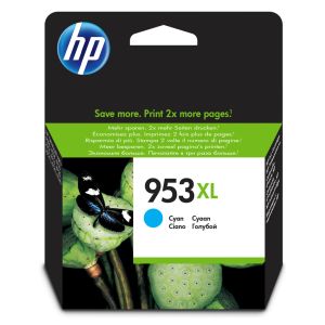 Inkjet HP F6U16AE No.953XL pre OJ Pro 8218, 8710, 8720, 8730, 8740 (1.600 str.) Cyan XL