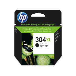 Inkjet HP N9K08AE No.304XL pre DeskJet 2620, 2630, 2632, 2633, 3720, 3730 (300 str.) čierny XL