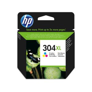 Atramentová náplň pre HP N9K07AE No.304XL pre DeskJet 2620, 2630, 2632, 2633, 3720, 3730 (300 str.) farebný XL