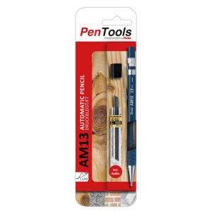 Mechanická ceruzka Pentel AM13, 1,3 mm, modrá + tuhy