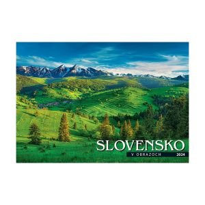 Nástenný kalendár na rok 2024 „Slovensko v obrazoch“, N44, 48,5 x 34 cm