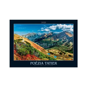 Nástenný kalendár na rok 2025 „Poézia Tatier“, N47, 48,5 x 34 cm