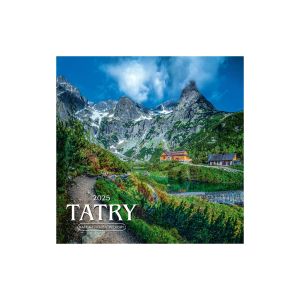 Nástenný kalendár na rok 2025 „Tatry“, N51, 33 x 33 cm