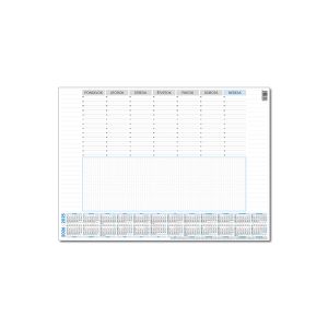Podložka na stôl – kalendár na rok 2025, P01, 47 x 34 cm