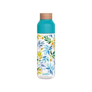 Tritánová fľaša Quokka Ice „Watercolor Leaves“, 840 ml