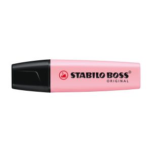 Zvýrazňovač STABILO Boss Original Pastel 70-129, 2 – 5 mm, pastelová ružová