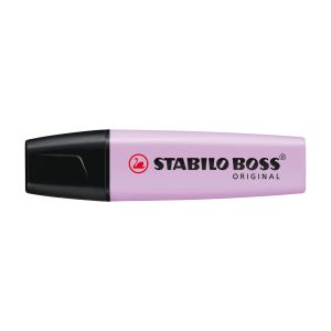 Zvýrazňovač STABILO Boss Original Pastel 70-155, 2 – 5 mm, pastelová fialová