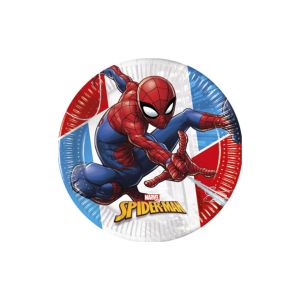 Papierové taniere „Spiderman Super Hero“, 8 ks