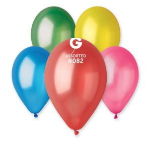Balóny, mix perleťových farieb, 25 ks