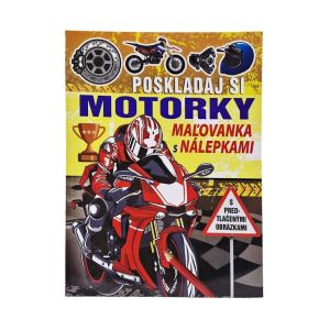 Zábavný zošit „Poskladaj si motorky“