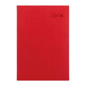 Týždenný diár 2024 „Viva“, 14,8 x 21 cm, červený
