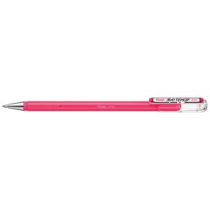 Gélové pero Pentel „Mattehop“,  1 mm, ružová náplň
