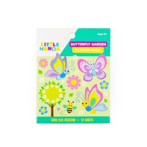 Detské nálepky „Little Hands – Butterfly garden“, blok