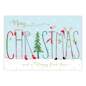 Vianočné blahoželanie Turnowsky „Merry Christmas“