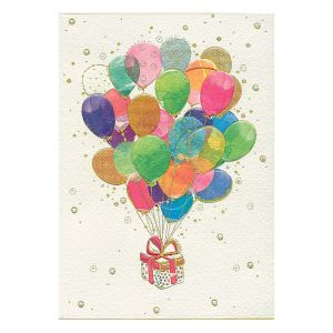 Blahoželanie Turnowsky „darček s balónmi“