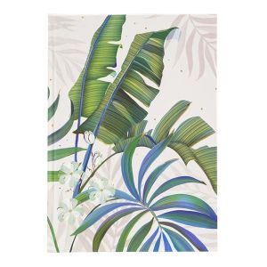 Poznámkový zápisník Goldbuch „Tropical white“, A5, 15 x 22 cm, 100 listov, čistý