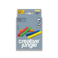 Plastelína Creative Jungle, súprava 12 farieb